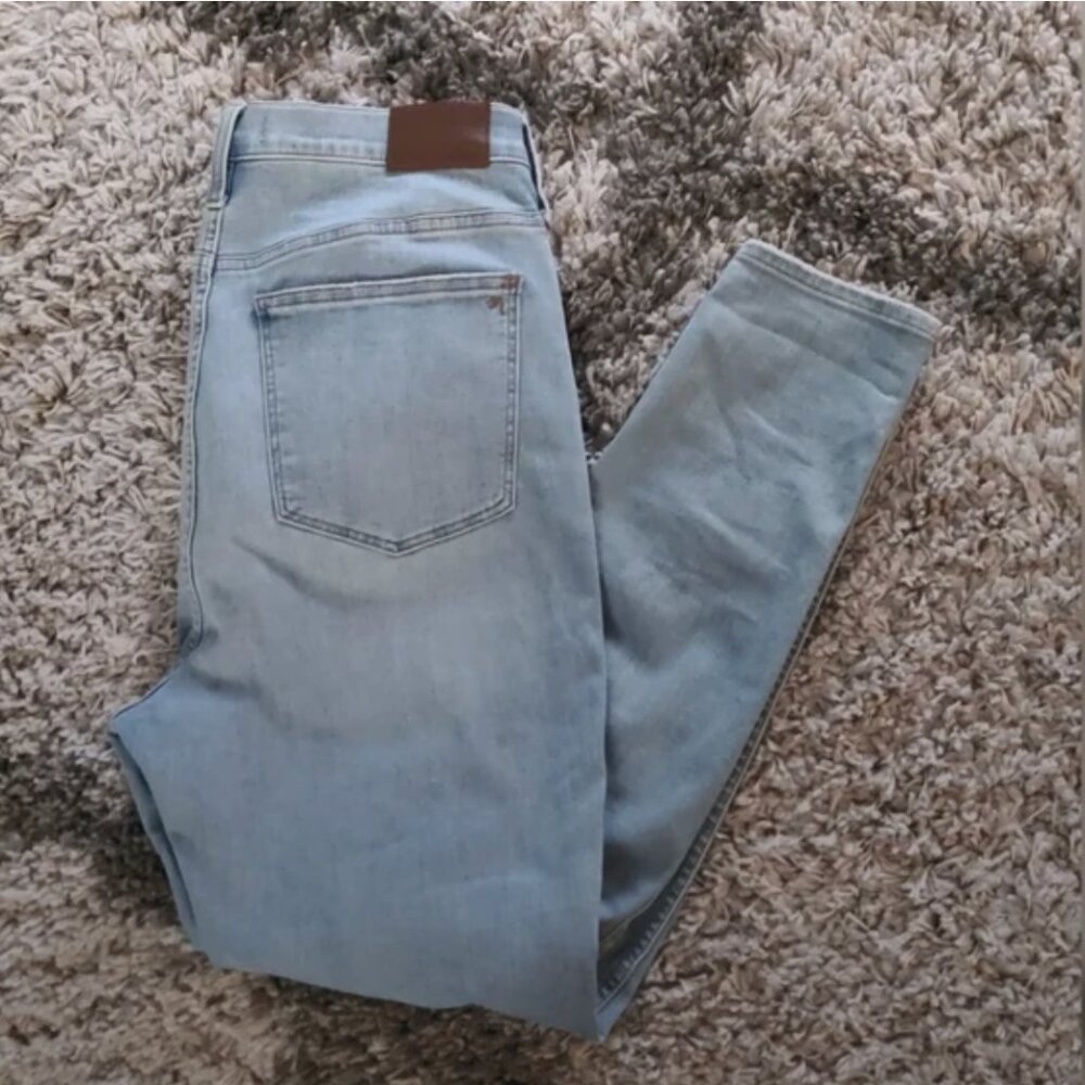 Madewell 10” High-Rise Skinny Jeans – Blue (Size 32) | Flattering & Comfortable